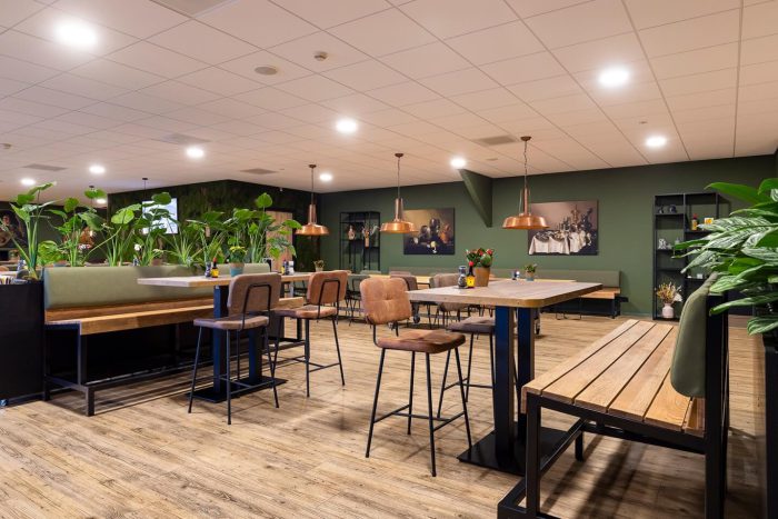 Verbouwing bedrijfskantine bij Holex Flower in Aalsmeer